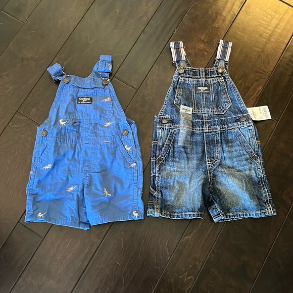 Oshkosh BGosh bib shorts NWT - Picture 1 of 9